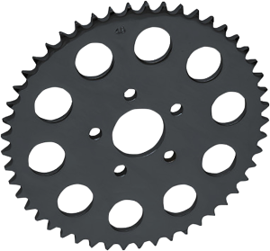 Rear Wheel Sprocket Black, Gloss
