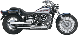 Classic Deluxe Slip-on Mufflers Chrome