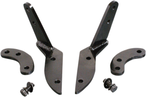 Highway Peg Mounts For Can-am Spyder Rt Black