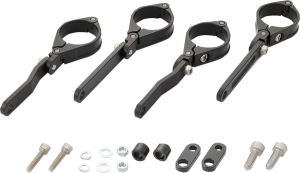 Headlight Bracket Set Black, 2, nordicamoto.ro