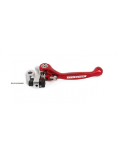 Gas Gas EC 250/300 (2021–2022) és Husqvarna TE 250/300 (2022) modellekhez készült piros, összecsukható, kovácsolt fékkar az Enduro Expert-től, 2, nordicamoto.ro