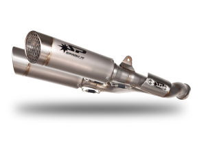 Grid-o Slip-on Mufflers Titanium 