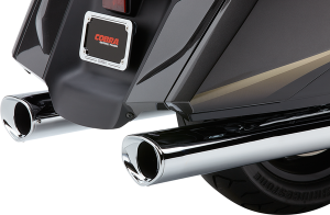 Tri-flo Slip-on Mufflers Chrome, 4, nordicamoto.ro