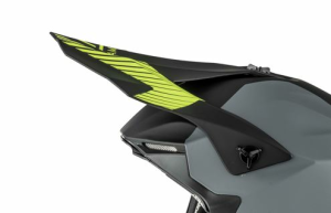AMOQ Airframe Peak fekete/szürke/HiVis, nordicamoto.ro