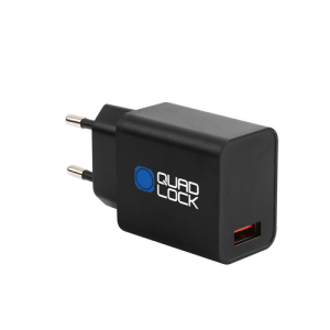 Quad Lock 18 W-os hálózati adapter – európai szabvány (C típus), nordicamoto.ro