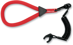 Floating Wrist Lanyard Black, Red 