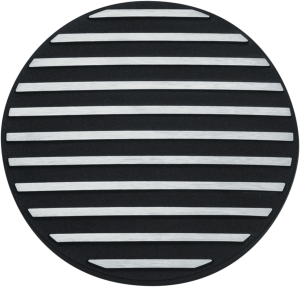 Finned Front Primary Accent Satin Black, 2, nordicamoto.ro