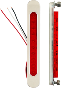 Led Bag Lights Chrome, 1, nordicamoto.ro