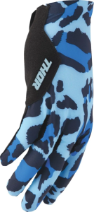 Thor Sportmode Cheetah kesztyű, kék/fekete, 2XL, 5, nordicamoto.ro