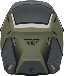 Casca Moto Fly ECE Kinetic Vision Olive/Gri M, 2, nordicamoto.ro