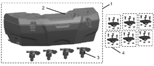 CUTIE PORTBAGAJ ATV CFMOTO CFORCE 100L NEGRU, 4, nordicamoto.ro