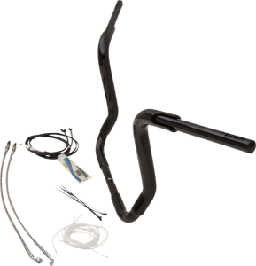 1-1/2(r) Ez Install Rounded Top Handlebar Kit Black, 2, nordicamoto.ro
