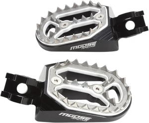 MOOSE RACING versenycélú lábtámaszok, fekete, 1, nordicamoto.ro