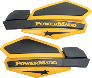 Star Series Handguards Black, Yellow, 1, nordicamoto.ro
