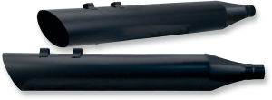 4(r) Race Tour Muffler Black, Powder-coated