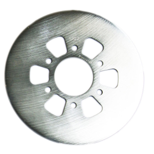 D-series Round Brake Rotor Gold, Polished Steel, Silver, Zinc