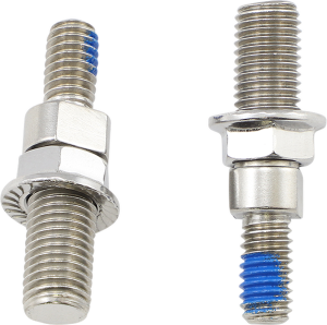 Raised Mirror Mount Adapters Silver, 3, nordicamoto.ro