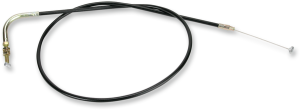 Black Vinyl Throttle Cable Black