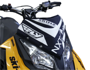 Skinz Next Level Windshield Pak Black/White 2013- Ski Doo XM/XS