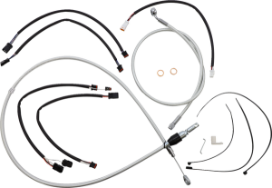 Sterling Chromite Ii® Designer Handlebar Installation Kit Silver, 2, nordicamoto.ro