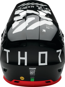 Thor Reflex Sport Strike Mips sisak, piros/szürke/fekete, XL méret, 5, nordicamoto.ro