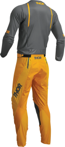 Tricou Thor Pulse Mono Gray/Yellow L, 3, nordicamoto.ro