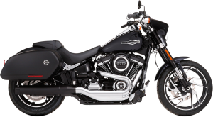 Muffler Slip-on 4(r) For Softail Sport Glide Black