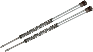 Monotube Cartridge Fork Kit Black, Chrome