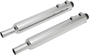 Super Elite 3-1/2(r) Slip-on Mufflers Chrome