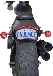 Integrated Taillight With Turn Signals Red, 2, nordicamoto.ro