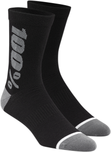 Sosete 100% Rythym Merino Wool Black/Gray L/XL, 2, nordicamoto.ro