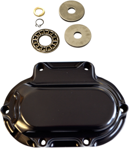Hydraulic Clutch Side Cover Black, Powder-coated, 1, nordicamoto.ro