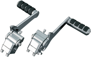 Adjustable Passenger Pegs And Mount Black, Chrome, 1, nordicamoto.ro