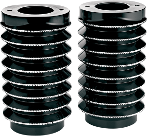 Aluminum Fork Boot Covers Silver, 2, nordicamoto.ro