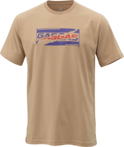 GasGas United világosbarna póló, nordicamoto.ro
