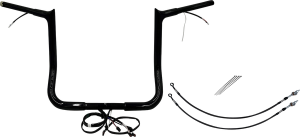 Plug & Play Ez Install 1-1/4(r) Pointed Top Handlebar Kit Silver, 2, nordicamoto.ro