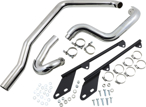 Power Curve True-dual Crossover Header Pipes Chrome, 2, nordicamoto.ro
