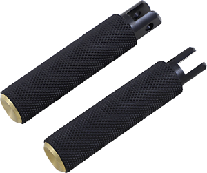 M-eight Fusion Footpegs Black, Brass