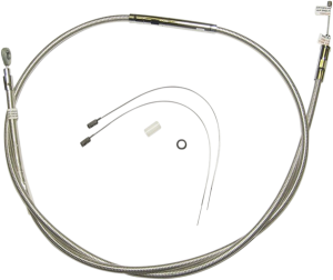 High-efficiency Polished Stainless Clutch Cable Silver, 2, nordicamoto.ro