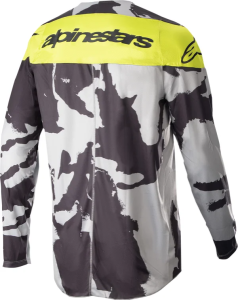 Tricou Copii Alpinestars Racer Tactical Camo Grey/Yellow, 3, nordicamoto.ro