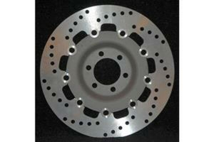Round Pro-lite Brake Rotor Silver, Stainless Steel