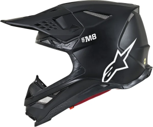 Supertech M8 Solid Mx Helmet Black 2XL, 5, nordicamoto.ro
