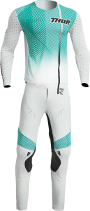 Tricou Thor Prime Tech Teal/White S, 4, nordicamoto.ro