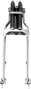 Custom Wide Springer Front Fork Chrome Standard, 3, nordicamoto.ro