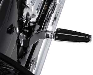 Rail Footpegs Silver, 2, nordicamoto.ro