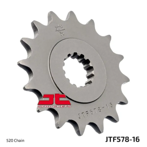 JT SPROCKETS Első lánckerék, természetes színű , nordicamoto.ro