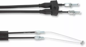 Fekete vinil gázpedál-kábel, 2, nordicamoto.ro