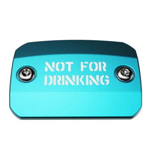 Brake Reservoir Lid Turquoise, Anodized, 2, nordicamoto.ro