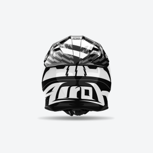 Airoh Twist 3 Thunder fekete/fehér fényes enduro sisak, 2, nordicamoto.ro