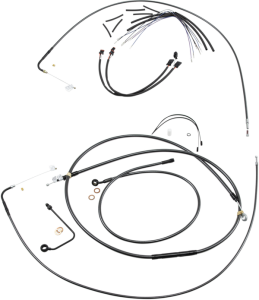 Black Pearl Upper Handlebar Installation Kit Black, 2, nordicamoto.ro